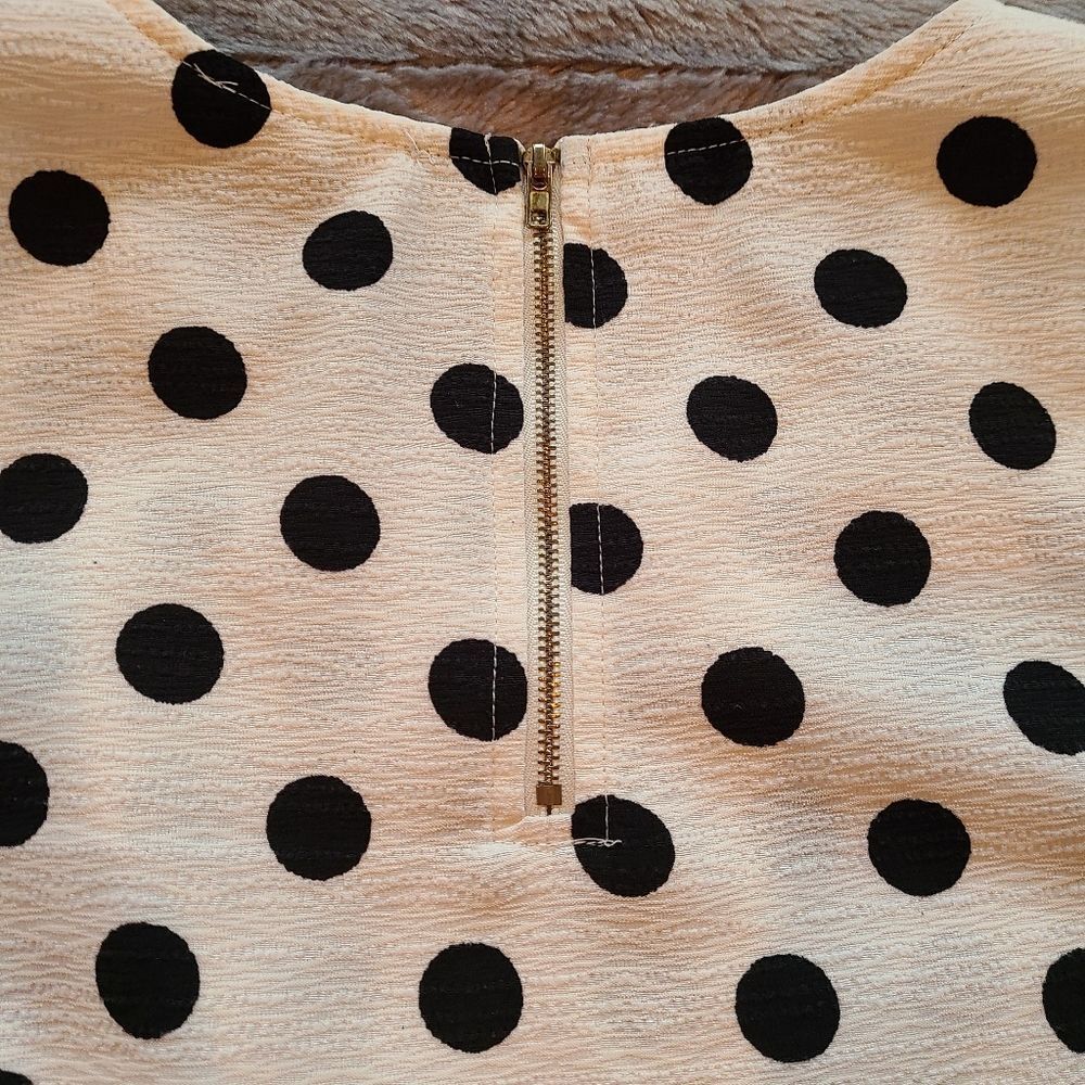 41 Hawthorn Polka Dot Tank White/Black Sz XS - Picture 5 of 6